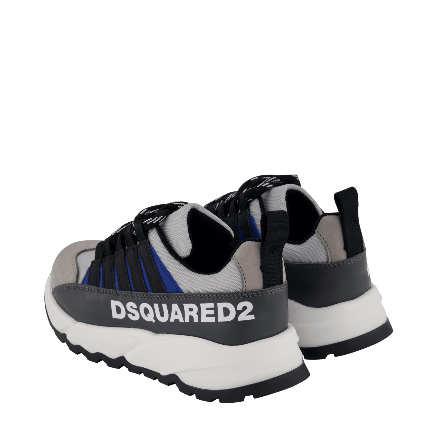 Dsquared2 Kinder Unisex Sneakers Grijs 27