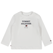 Tommy Hilfiger Baby Unisex T-Shirt Wit