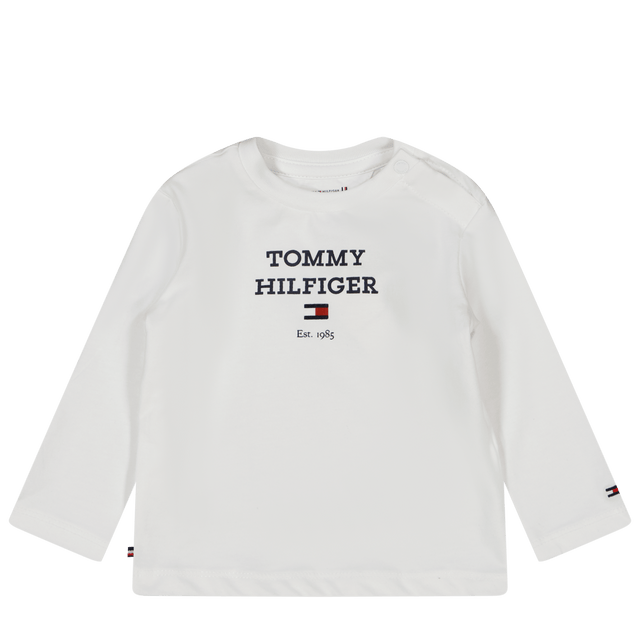 Tommy Hilfiger Baby Unisex T-Shirt Wit 62