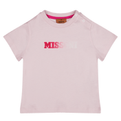 Missoni Baby Meisjes T-Shirt Licht Roze