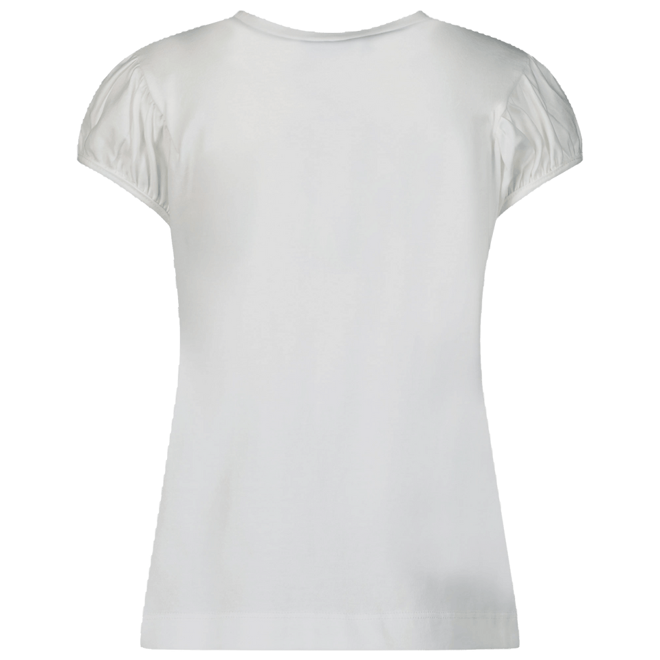 Mayoral Kinder Meisjes T-Shirt Off White
