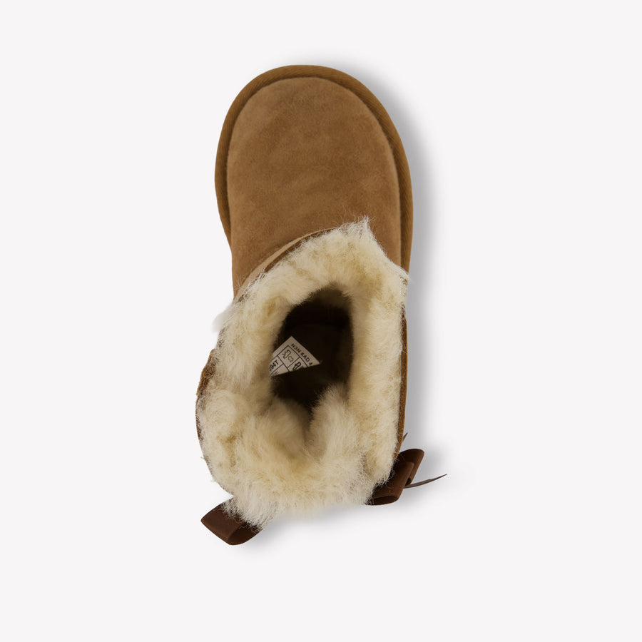 UGG Bailey Bow Kinder Meisjes Laarzen In Camel