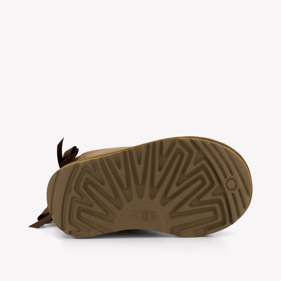 UGG Bailey Bow Kinder Meisjes Laarzen In Camel