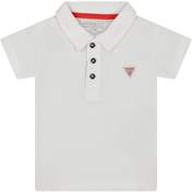 Guess Baby Jongens Polo Wit