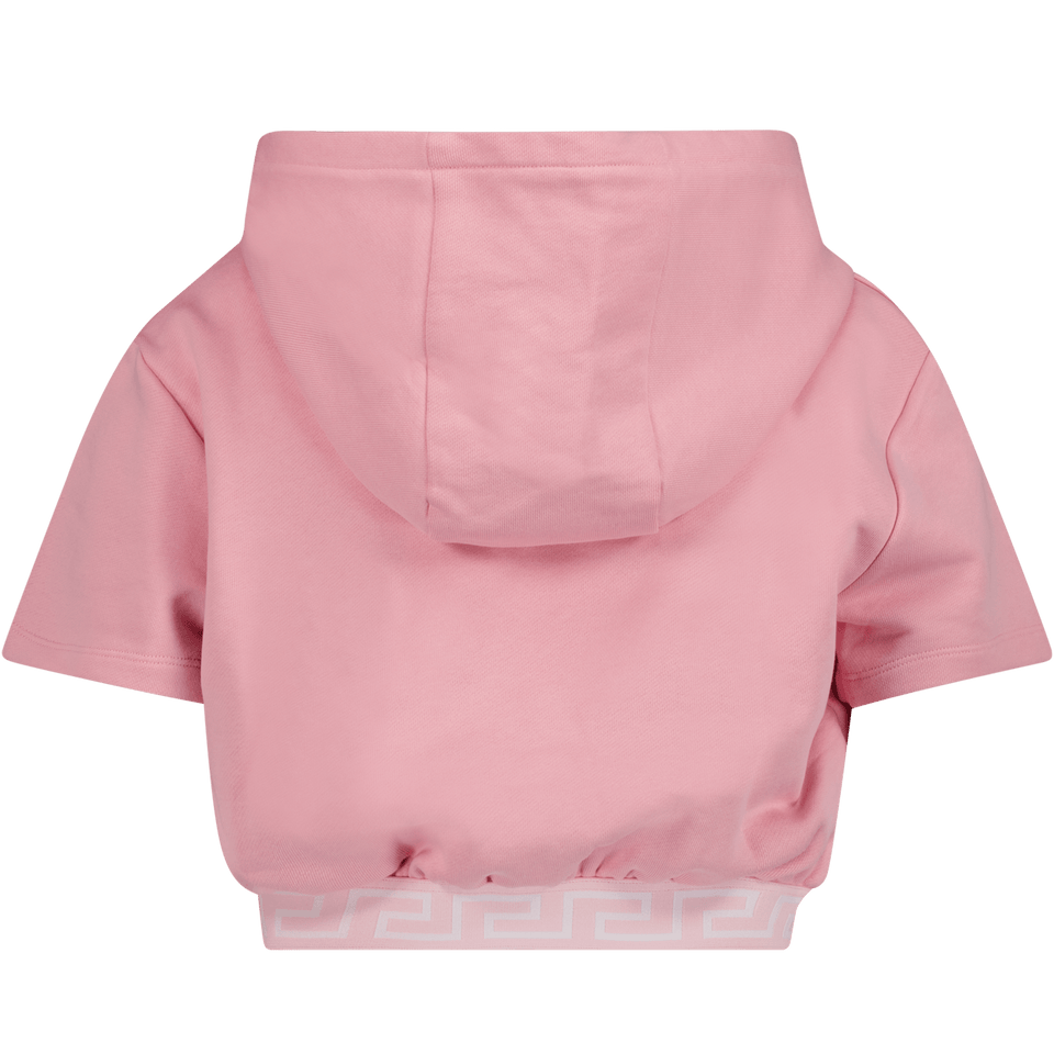 Versace Kinder Meisjes T-Shirt Licht Roze