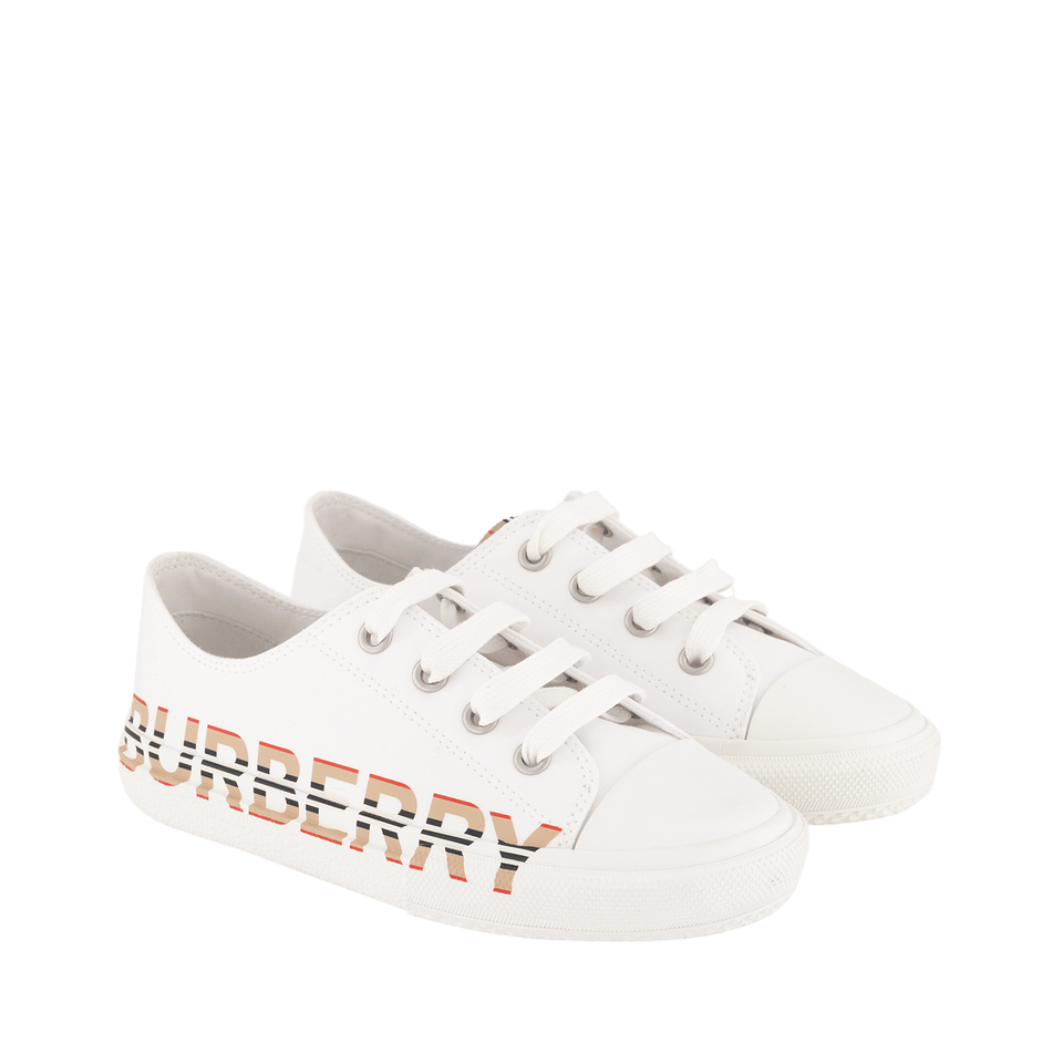 Burberry Kinder Unisex Sneakers Wit