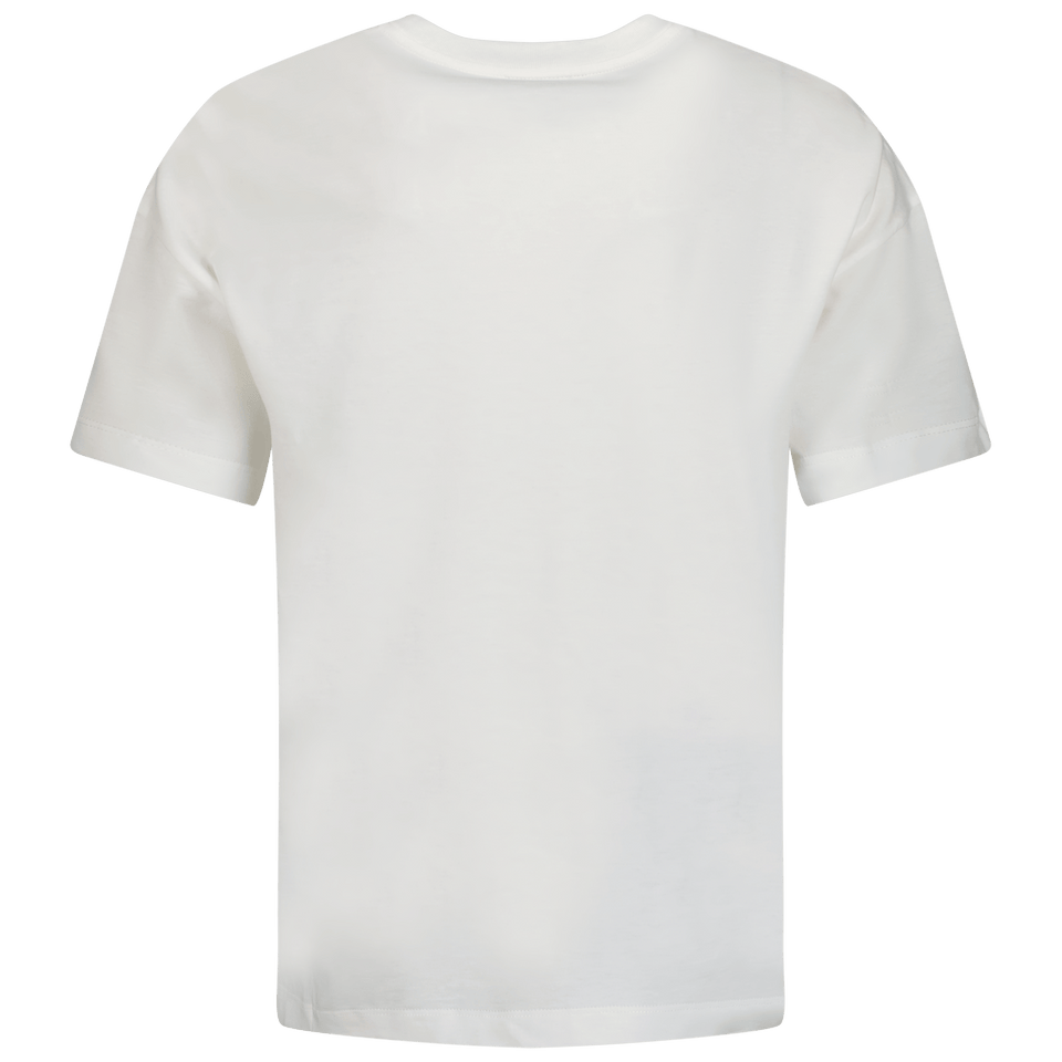 Fendi Kinder Unisex T-Shirt Wit