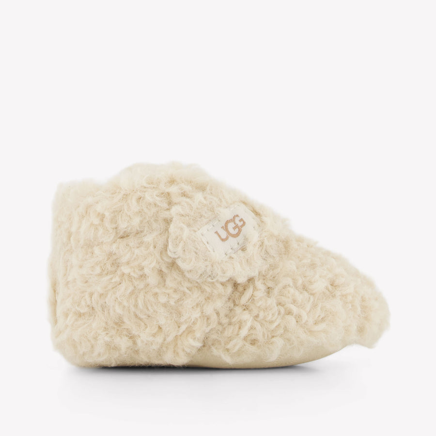 UGG Bixbee Curly Baby Unisex Schoenen In Licht Beige