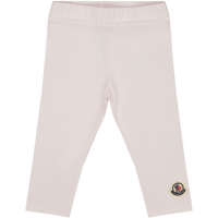 Moncler Baby Meisjes Leggings Licht Roze 3/6