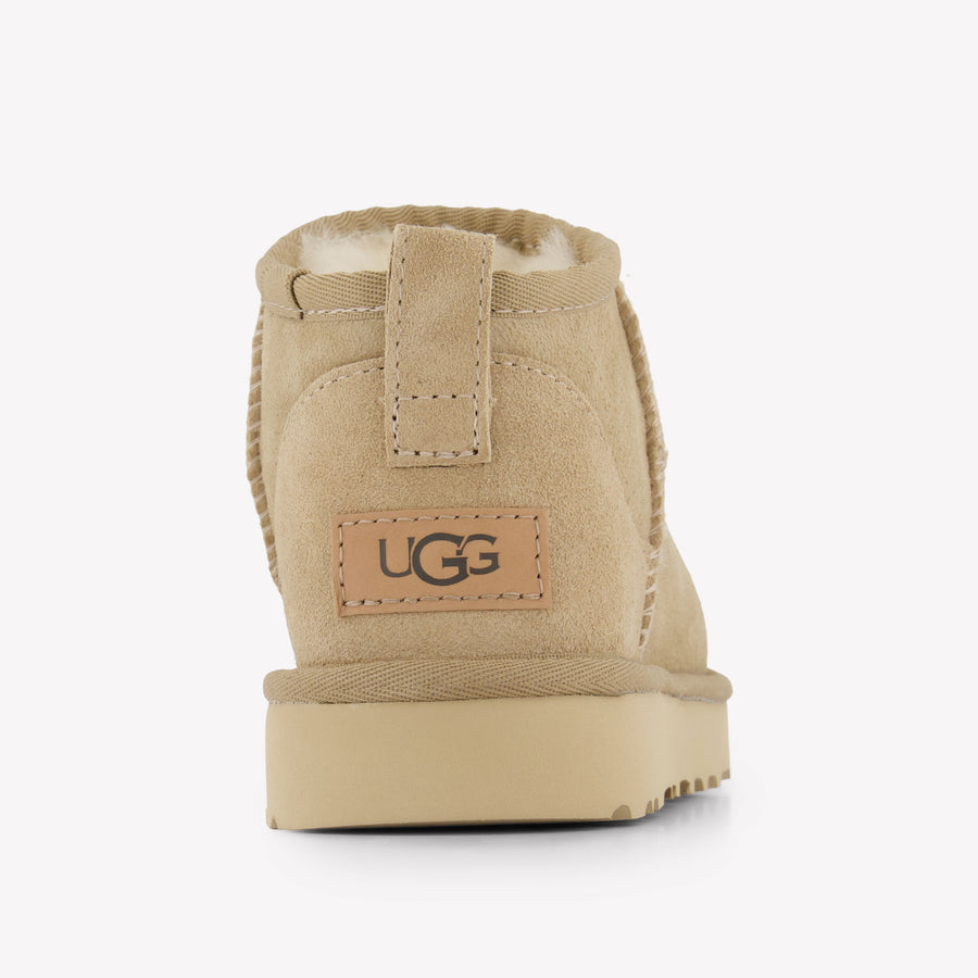 UGG Ultra Mini Kinder Unisex Laarzen In Zand