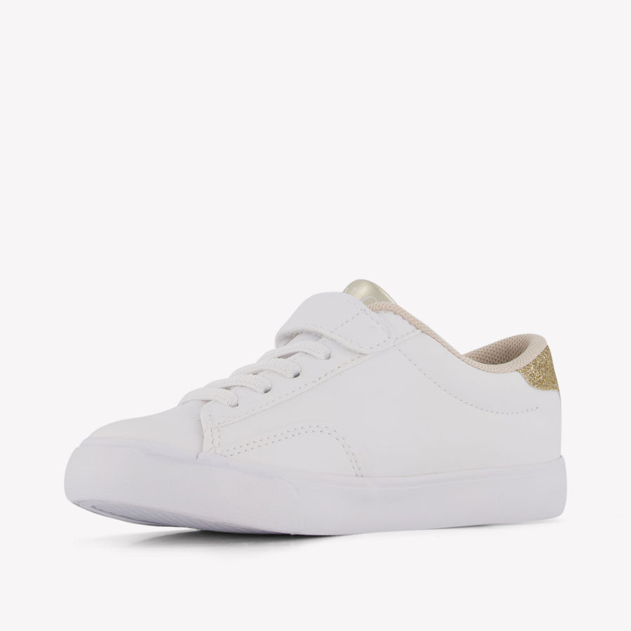 Ralph Lauren THERON V PS Meisjes Sneakers In Wit