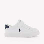 Ralph Lauren THERON V PS Jongens Sneakers In Wit