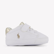 Ralph Lauren THERON Baby Jongens Sneakers In Wit