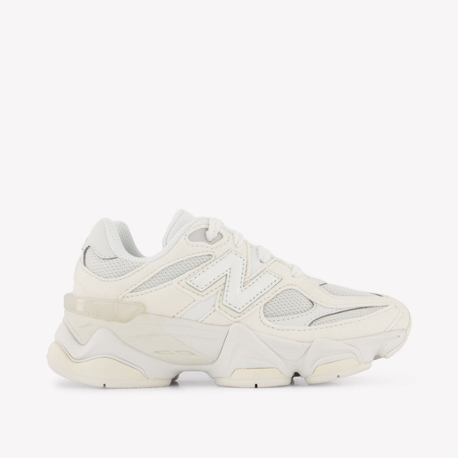 New Balance PC9060 Unisex Kids Sneakers in White