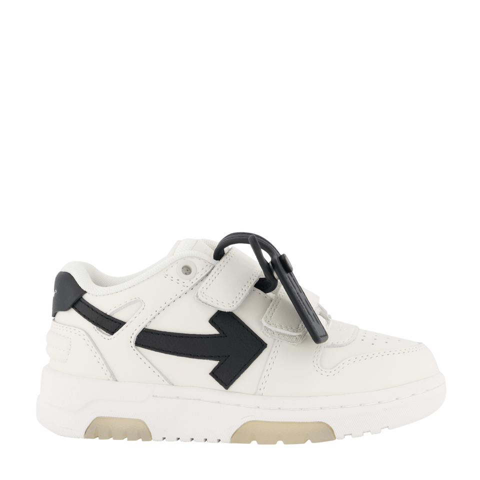 Off White Kinder Jongens Sneakers Wit Superstellar