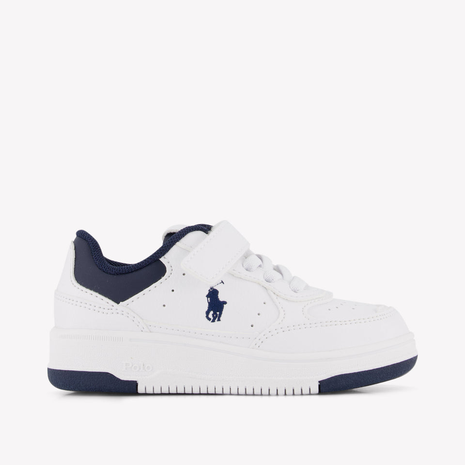 Ralph Lauren MASTERS COURT Jongens Sneakers In Wit
