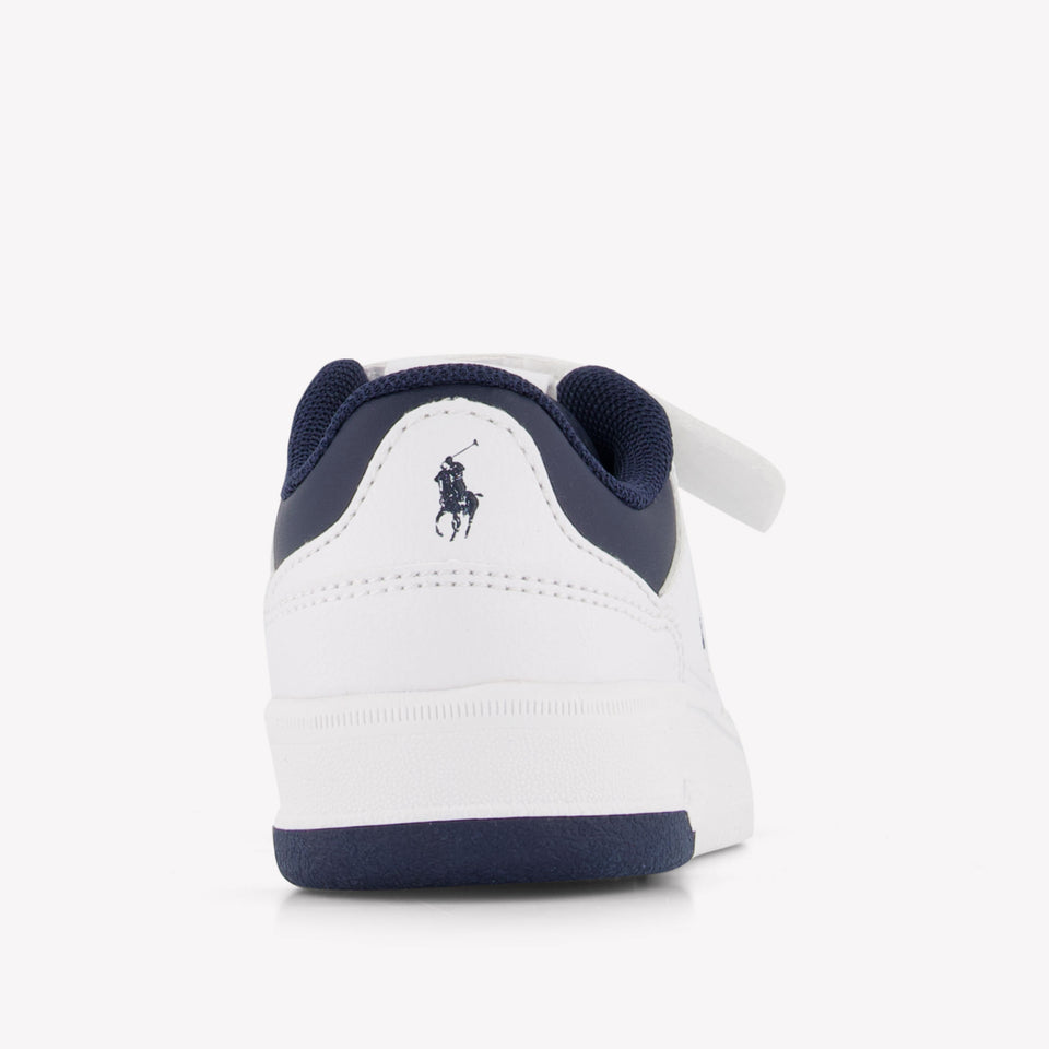 Ralph Lauren MASTERS COURT Jongens Sneakers In Wit