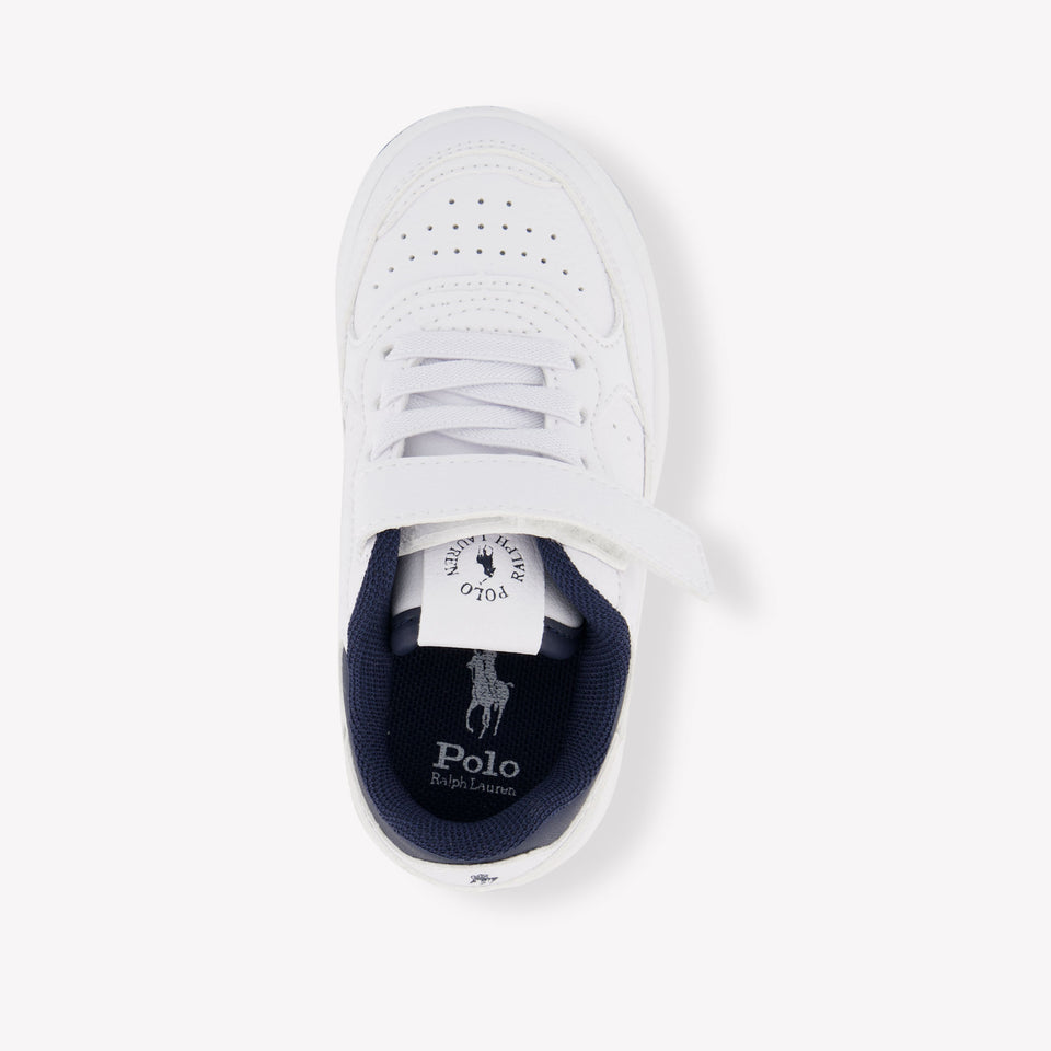 Ralph Lauren MASTERS COURT Jongens Sneakers In Wit