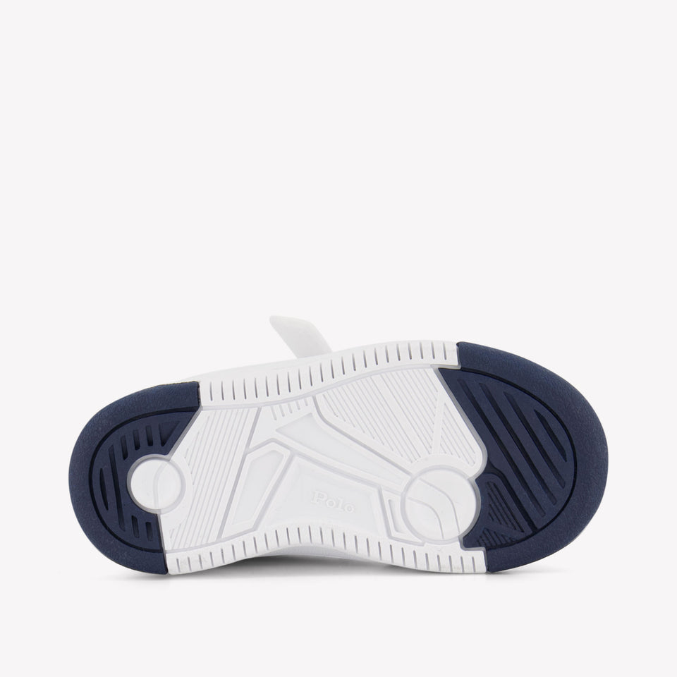 Ralph Lauren MASTERS COURT Jongens Sneakers In Wit