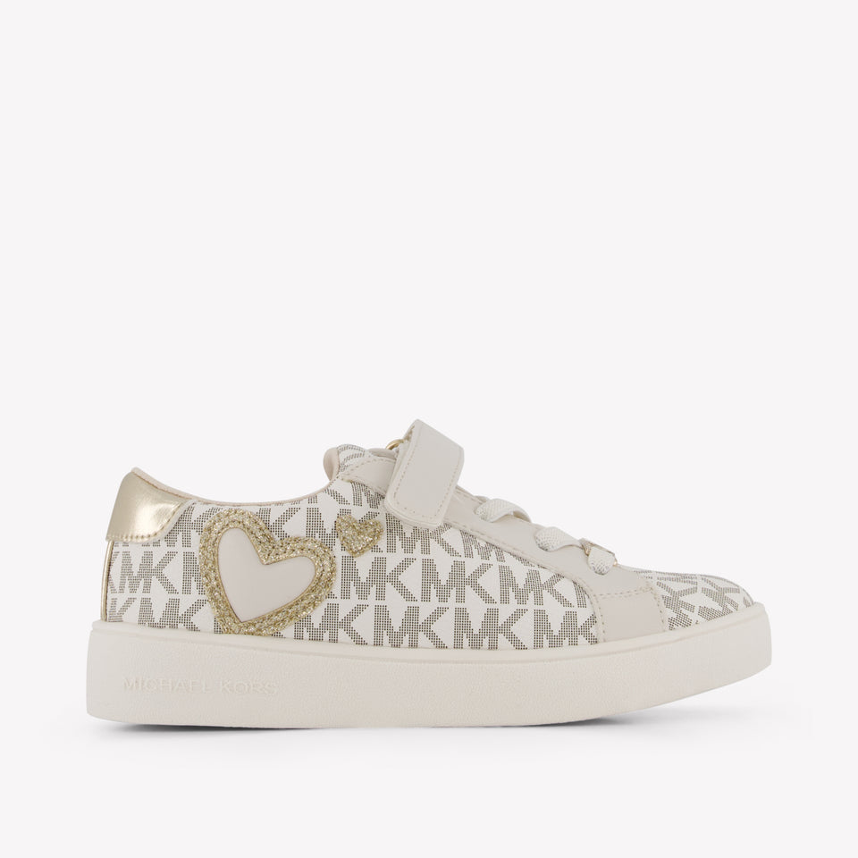 Michael Kors JEM KEHLANI II PS Meisjes Sneakers In Off White