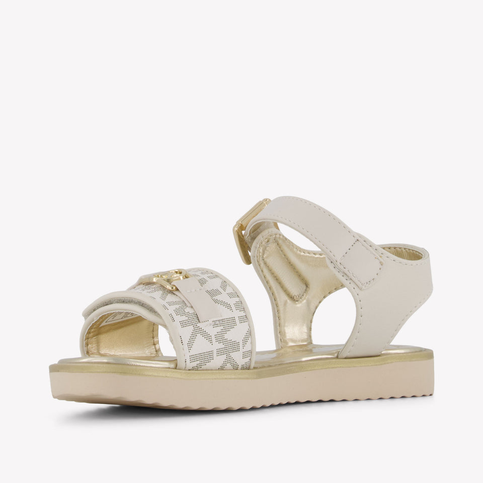 Michael Kors BRANDY KIERAN Meisjes Sandalen In Off White