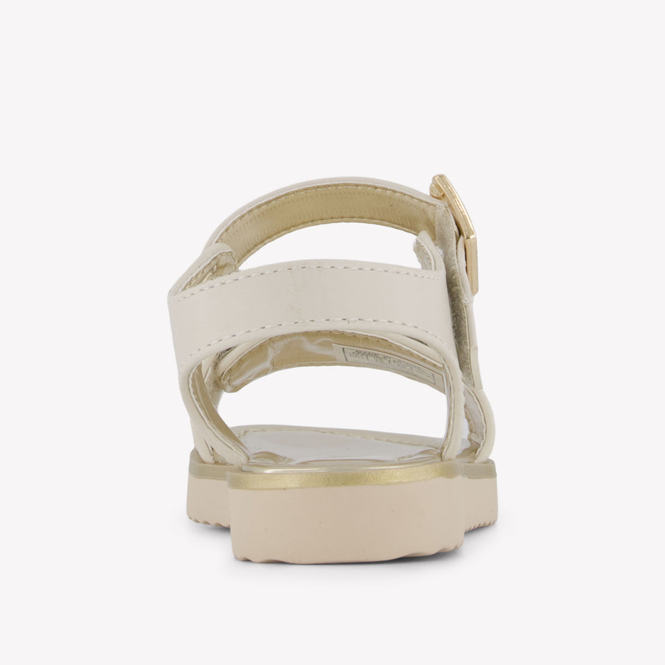 Michael Kors BRANDY KIERAN Meisjes Sandalen In Off White