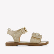 Michael Kors KIERAN Girls Sandals In Gold