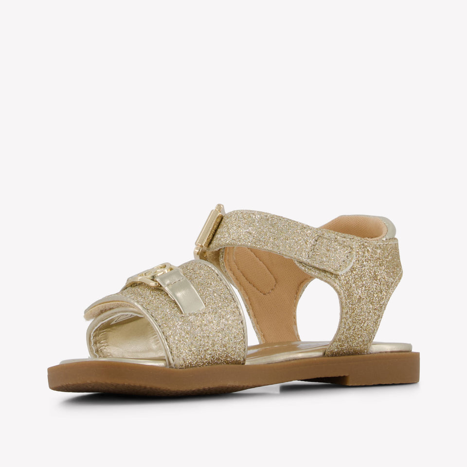 Michael Kors KIERAN Girls Sandals In Gold