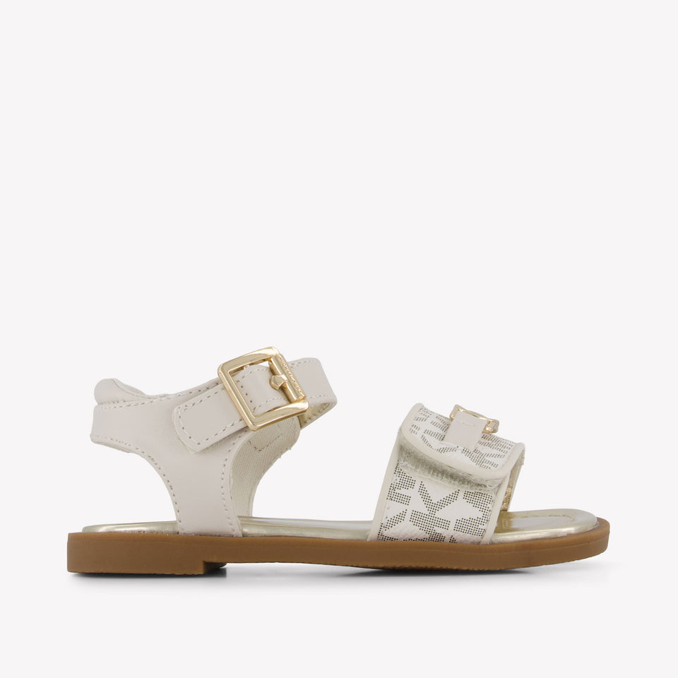 Michael Kors KIERAN Girls Sandals In OffWhite