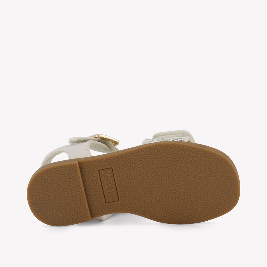 Michael Kors KIERAN Meisjes Sandalen In Off White