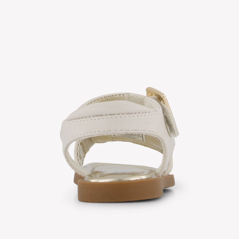 Michael Kors KIERAN Girls Sandals In OffWhite