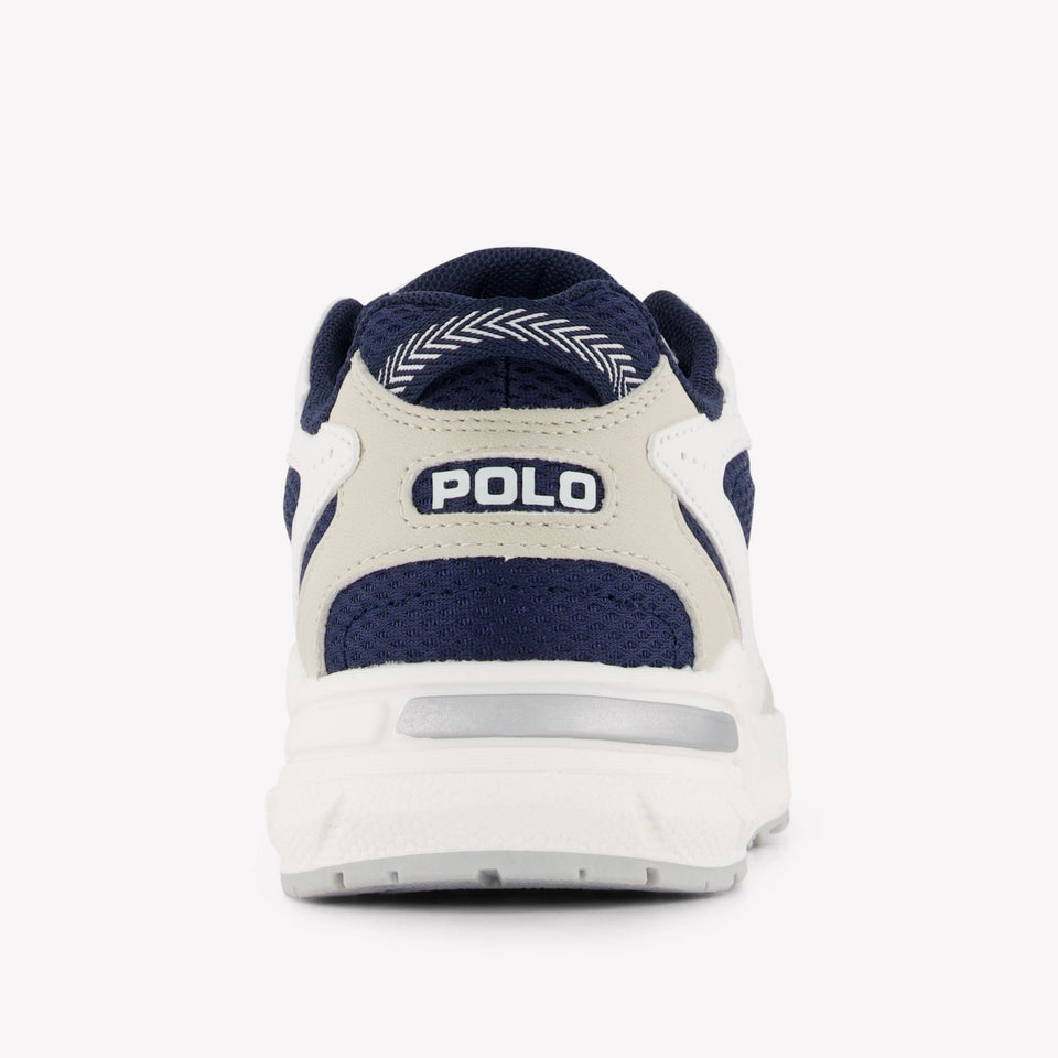 Ralph Lauren Trackster 275 Boys Sneakers In White