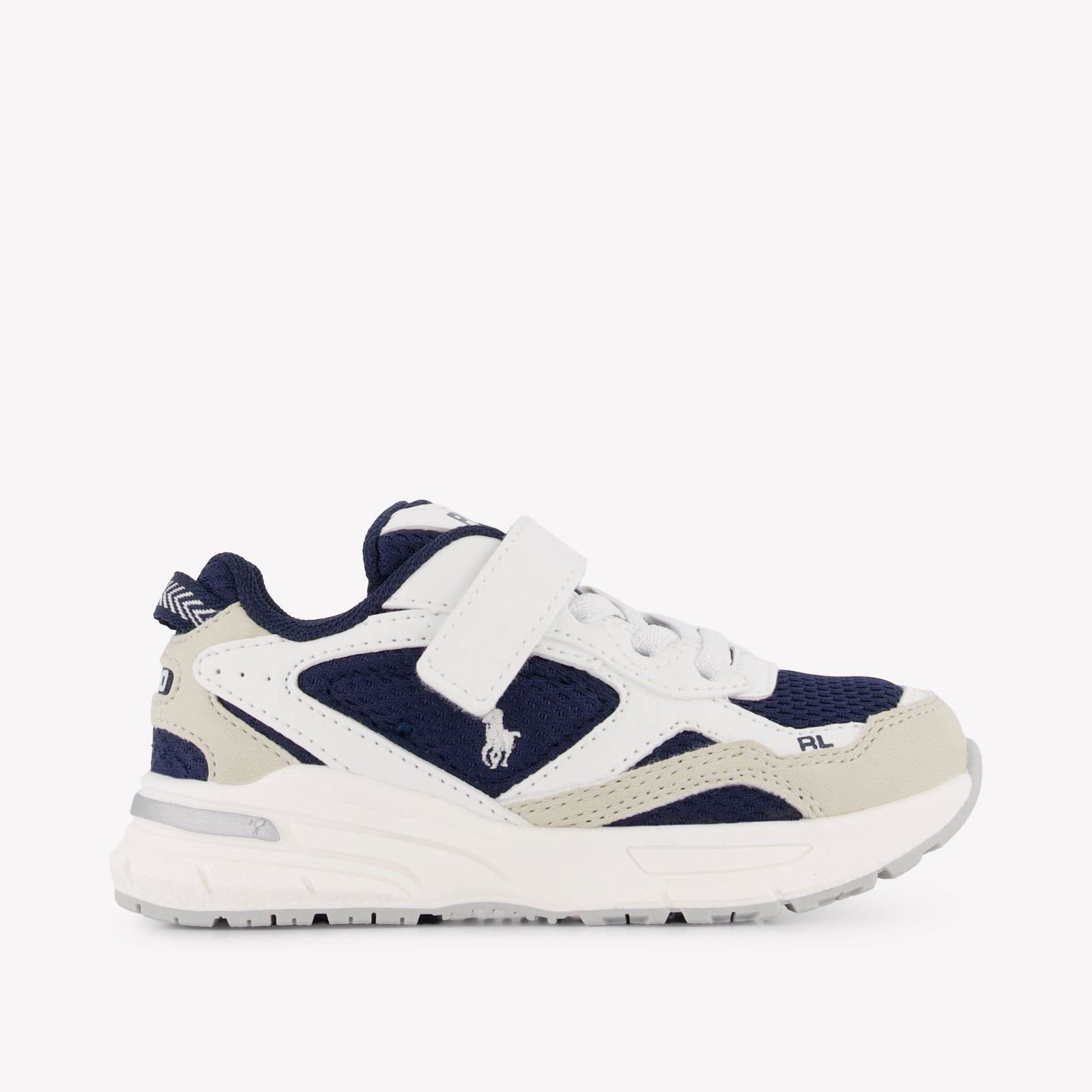 Ralph Lauren Trackster 275 Jongens Sneakers In Wit