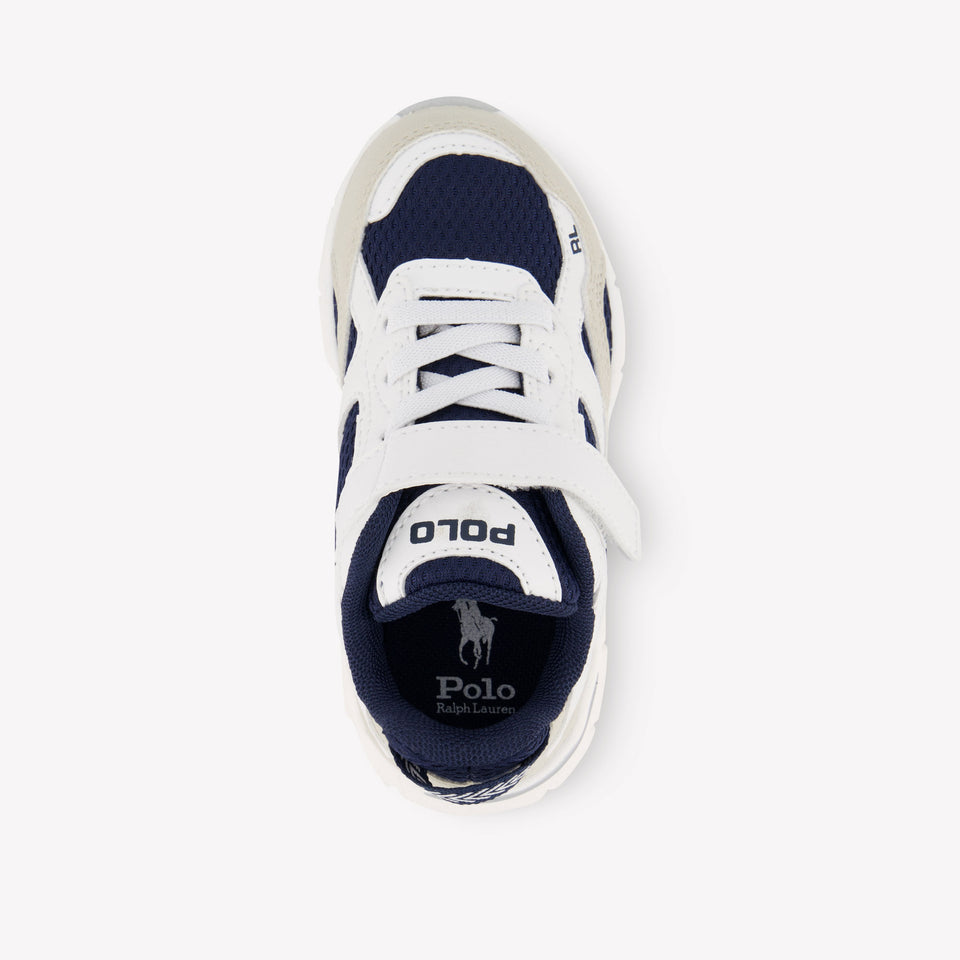 Ralph Lauren Trackster 275 Boys Sneakers In White