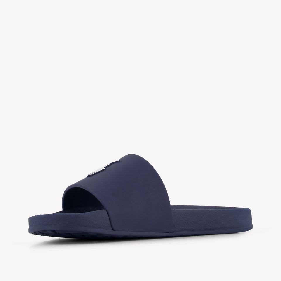 Ralph Lauren LENNON Jongens Slippers In Navy
