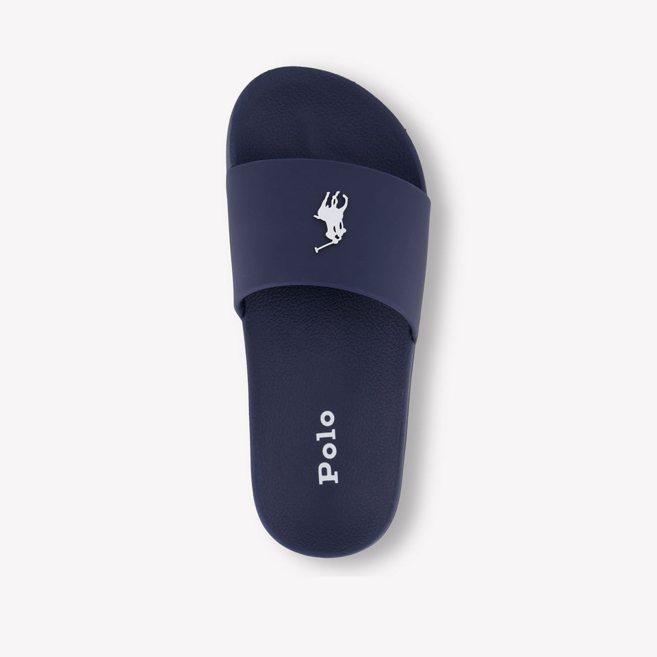 Ralph Lauren LENNON Jongens Slippers In Navy