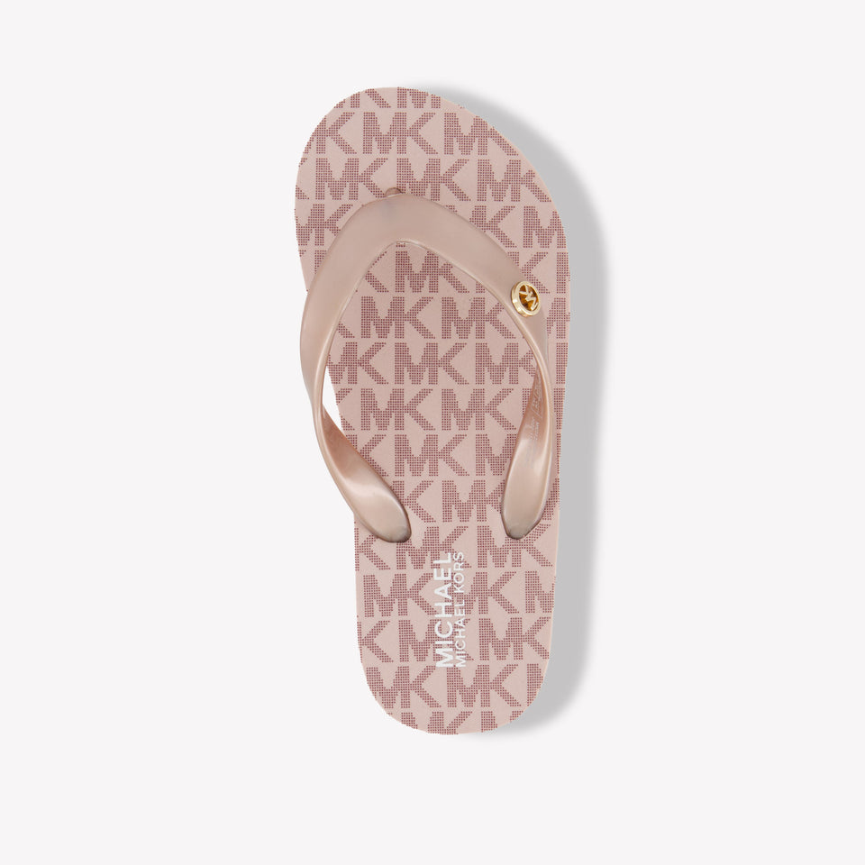 Michael Kors JINX Girls Flipflops In Light Pink