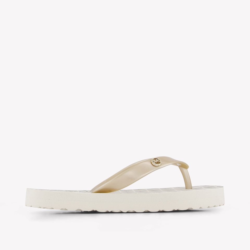 Michael Kors JINX Meisjes Slippers In Goud