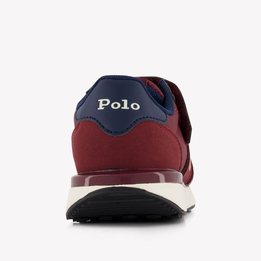 Ralph Lauren Jongens Sneakers In Bordeaux