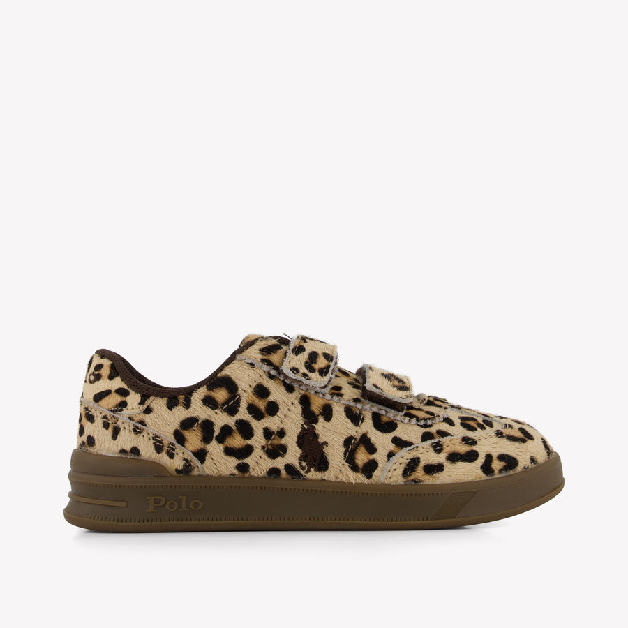 Ralph Lauren Girls Sneakers in Leopard