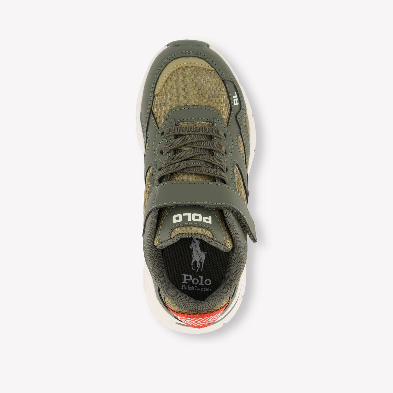 Ralph Lauren Boys Sneakers In Army
