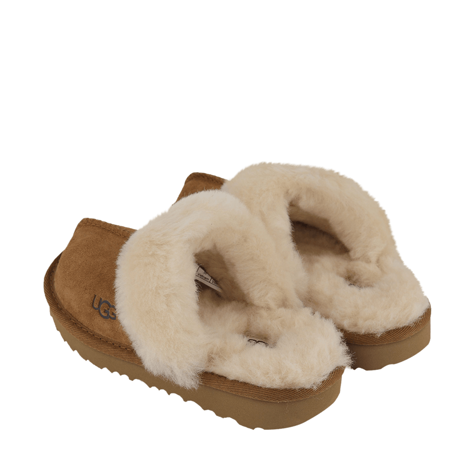 UGG Kinder Unisex Sloffen Camel