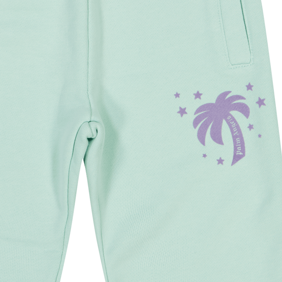 Palm Angels Baby Meisjes Broekje Mint