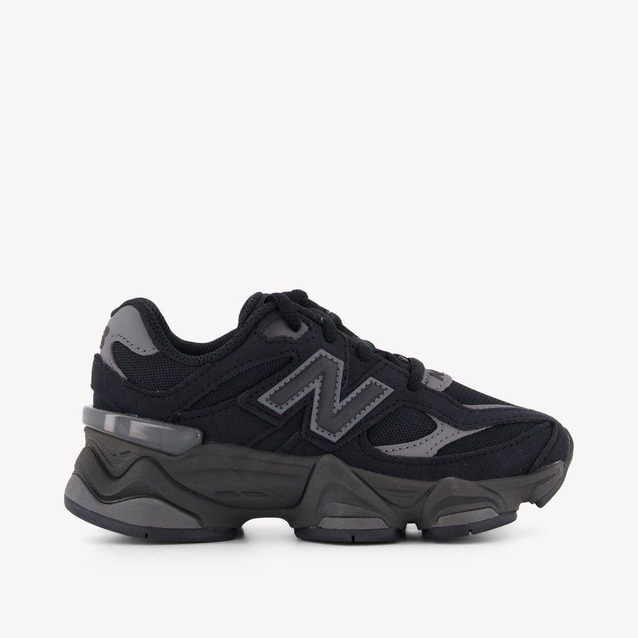 New Balance P9060 Kinder Unisex Sneakers in Zwart