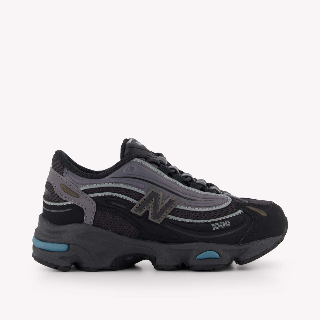 New Balance P1000 Balance Unisex Sneakers  Black