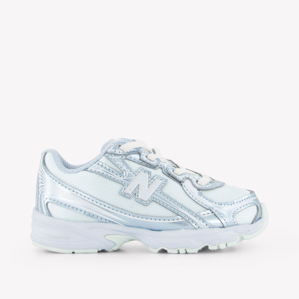 New Balance I740 Balance Unisex Sneakers in Licht Blauw
