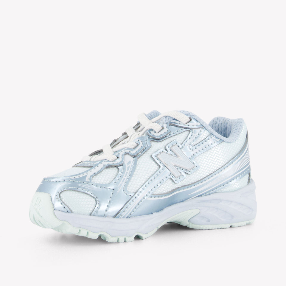 New Balance I740 Balance Unisex Sneakers in Licht Blauw