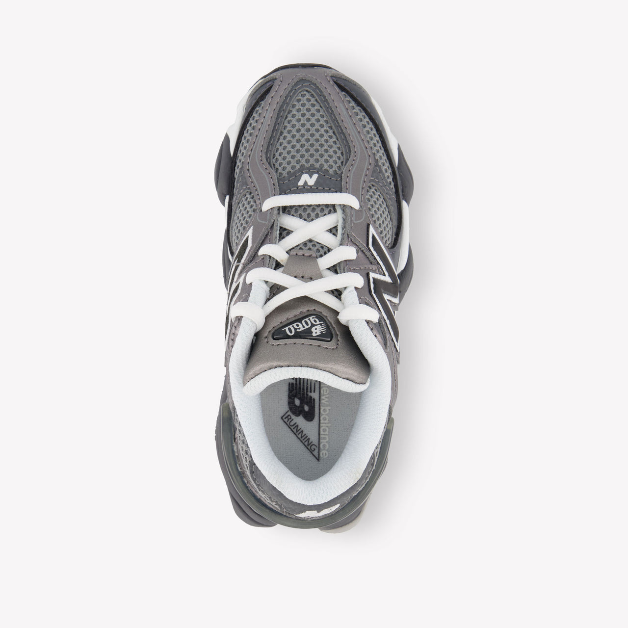 New Balance P9060 Unisex Sneakers in Donker Grijs