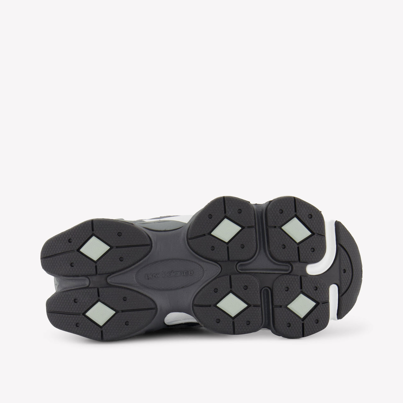 New Balance P9060 Unisex Sneakers in Donker Grijs