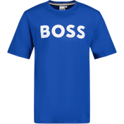 Boss Children's Boys T-Shirt Cobalt Blue